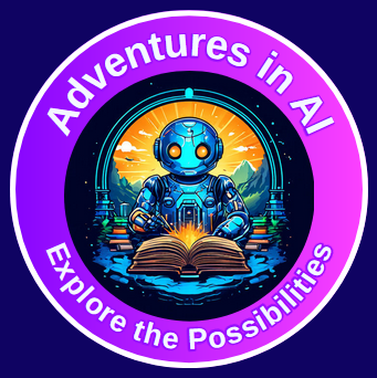 Adventures in AI round logo